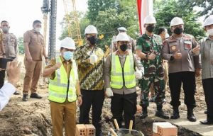 Dinas PUPR Provinsi Jambi Hadiri Peletakan Batu Pertama Gedung Siginjai Sakti Wira Bakhti