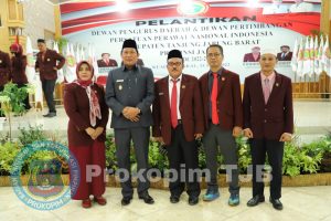 Wakili Bupati, Hairan Hadiri Pelantikan Ketua dan Pengurus PPNI