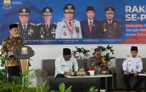 Mashuri Laporkan Empat Isu Penting ke Gubernur
