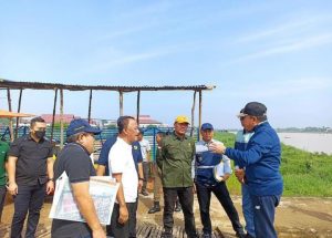 Kadis PUPR Provinsi Jambi Dampingi Gubernur Tinjau Rencana RTH Angso Duo