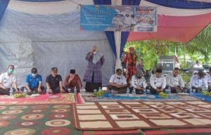 Bupati Masnah Busyro Hadiri Acara Peresmian Program Kota tanpa Kumuh