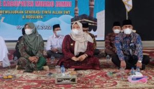 Bupati Muarojambi Buka Secara Resmi Peragaan Manasik Haji RaudhatuL Athfal (RA)