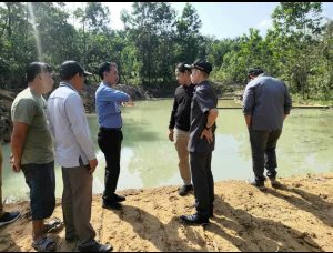 Tinjau Limbah PDAM Tirta Pengabuan, Satria Tubagus Hermawan: Kebun Warga yang Rusak segera diselesaikan