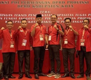 Yuli Setia Bakti Dan Anggota Fraksi PDI-P Ikuti Bimtek di Jakarta