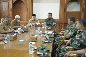 Jelang Kunjungan Kasad, Korem 042/Gapu Bersama Pemprov Jambi Gelar Rapat Koordinasi