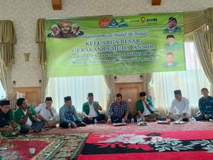 Bupati Tanjabtim Halal Bihalal dengan PC GP Ansor Tanjabtim