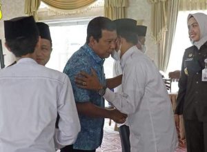 Halal Bihalal, Romi Sambut Kedatangan Wakil Gubernur Jambi