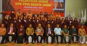 Waka DPRD Kota Jambi Hadiri Pelantikan Dewan Pengurus PPNI