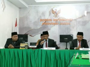 KI Provinsi Jambi Gelar Sidang Penyelesaian Sengketa Informasi 9 Dinas Kominfo di Jambi, Ini Putusannya