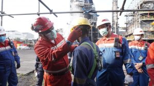 Guna Peningkatan Safety Awareness Pekerja dan Mitra Kerja, PT KPI RU II Dumai Gelar Mindset Culture Day Dengan Tema “Tool Box Meeting”