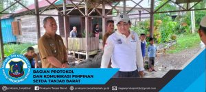Anwar Sadat Tinjau Infrastruktur Jalan, Dermaga dan SD 012/V Kuala Betara