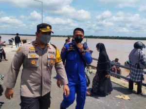 Wakapolres Tanjab Barat Tinjau Pos Yan yang Berada di WFC