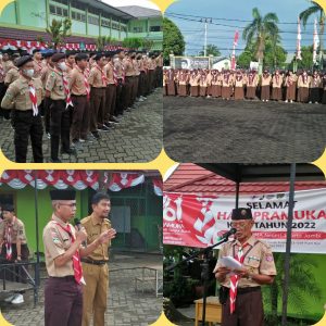 SMANSA Kota Jambi Peringati Hari Pramuka ke-61