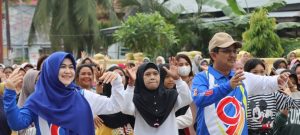 Bupati Tanjab Barat Didampingi Ketua TP PKK Ikuti Senam Sehat Peringati HAORNAS ke-39 Tahun 2022