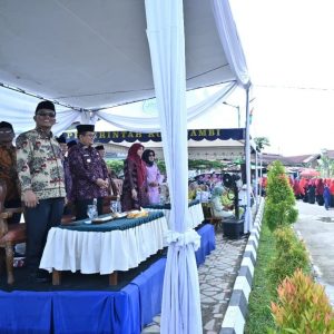 Wakil Wali Kota Jambi Lepas Pawai MTQ Tingkat Kecamatan