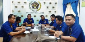 Bahas Program Kerja dan Persiapan Porwanas di Malang, Siwo PWI Provinsi Jambi Gelar Rapat