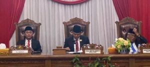 Ketua DPRD Muarojambi Pimpin Paripurna Mendengarkan Pidato Presiden
