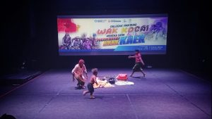 Palerak Pantang Wak Kocai “Turun Mandi Anak Keaek” di Taman Budaya Jambi