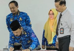 Dinas PUPR dan Bank Jambi Tandatangani Perjanjian Kerja Sama