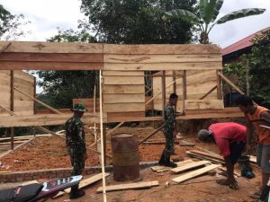 Progres Program Bedah Rumah TMMD Capai 20%