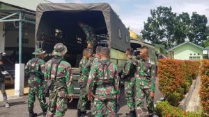 150 Personel TNI Diberangkatkan ke Lokasi TMMD