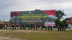 Kodim 0415/Jambi Lakukan Gladi Bersih Persiapan Pembukaan TMMD Ke – 115
