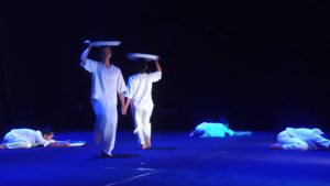 Komunitas Manusia Berbisik Dalam Karya Eksperimen ‘Tujuh’ di Taman Budaya Jambi