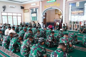 Korem 042/Gapu Gelar Peringatan Maulid Nabi Muhammad SAW