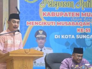 Lepas Kafilah MTQ, PJ Bupati Muarojambi Bachyuni Harapkan Raih Juara Umum