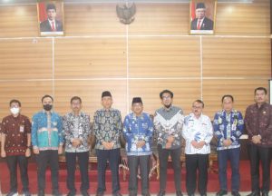 Bupati Tanjab Barat Terima ‘Exit Meeting’ Tim BPK RI Perwakilan Provinsi Jambi