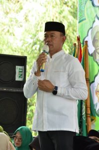Sukandar Hadiri Tabligh Akbar di MWC NU Rimbo Bujang