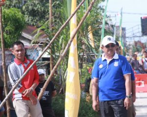 Bupati Tinjau Kegiatan Gotong Royong dalam Rangka Persiapan Haul Syekh Abdul Qadir Al-Jailani