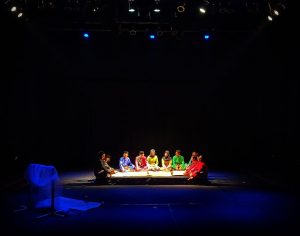 Sanggar SMANEL Merangin dalam Karya ‘Rumah Bepaga Baso Ada, Halaman Di Sapu Undang Tepian Bepago Baso’