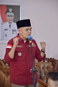 16 Atlet Bulutangkis ke Gubernur Cup Dilepas Pj Bupati Tebo