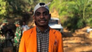 Mahasiswa Asal Papua Barat Ini Ambil Peran Di TMMD Kodim 0415/Jambi