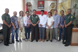 Silaturahmi Bersama Pengurus SMSI Jambi, Danrem 042/Gapu : Media Sebagai Mitra Strategis Bagi TNI AD