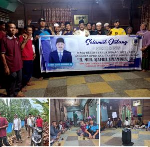 Reses Ke Desa Mekar Alam, Anggota DPRD Tanjabbar Ucok Mora Tampung Aspirasi Masyarakat