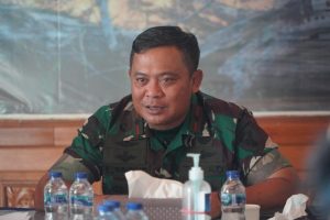 Danrem 042/Gapu Pimpin Rapat Evaluasi Penanganan Karhutla Tahun 2022