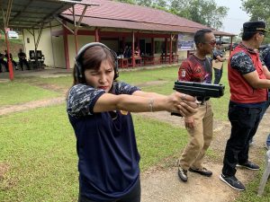 Kadiv Administrasi Buka Kegiatan FMD Latihan Menembak Lapas Kelas IIA Jambi