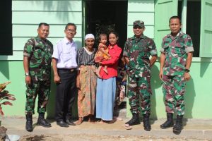 “Terima Kasih Pak TNI”, Telah Merehab Rumah Kami