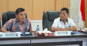 Komisi II DPRD Kota Jambi RDP Bersama Disperindag Dihadiri Pertamina dan Hiswana Migas