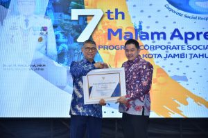 JNE Raih Penghargaan dalam Sukseskan Program Pemerintah Kota Jambi