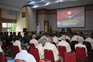 Prajurit dan PNS Korem 042/Gapu Ikuti Sosialiasi Perumahan dan Alat Kesehatan