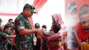 Kasad Ajak Masyarakat Dukung Program Ketahanan Pangan dan Penanganan Stunting