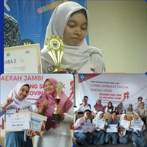 Sang Juara Berbalas Pantun SMA/SMK Provinsi Jambi dari SMANSA