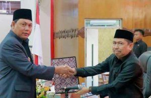 Ketua DPRD Tanjabbar Abdullah Pimpin Rapat Paripurna Pertama Rencana APBD TA-2023