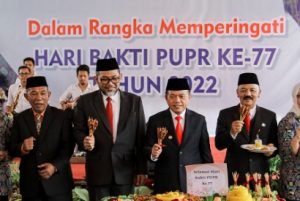 Dinas PUPR Provinsi Jambi Upacara Hari Bakti PUPR Ke-77