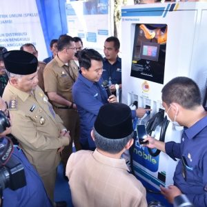 Hadiri Peresmian SPKLU, Fasha Berharap Harga Kendaraan Listrik Bisa Terjangkau