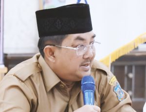 Bupati Tanjab Barat Ikuti Rakornas Pengendalian Inflasi Tahun 2023 Secara Virtual
