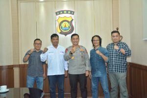 Terima Kunjungan SMSI Provinsi Jambi, Irjen Pol Rusdi Hartono: Media Sangat Membantu Kinerja Polri